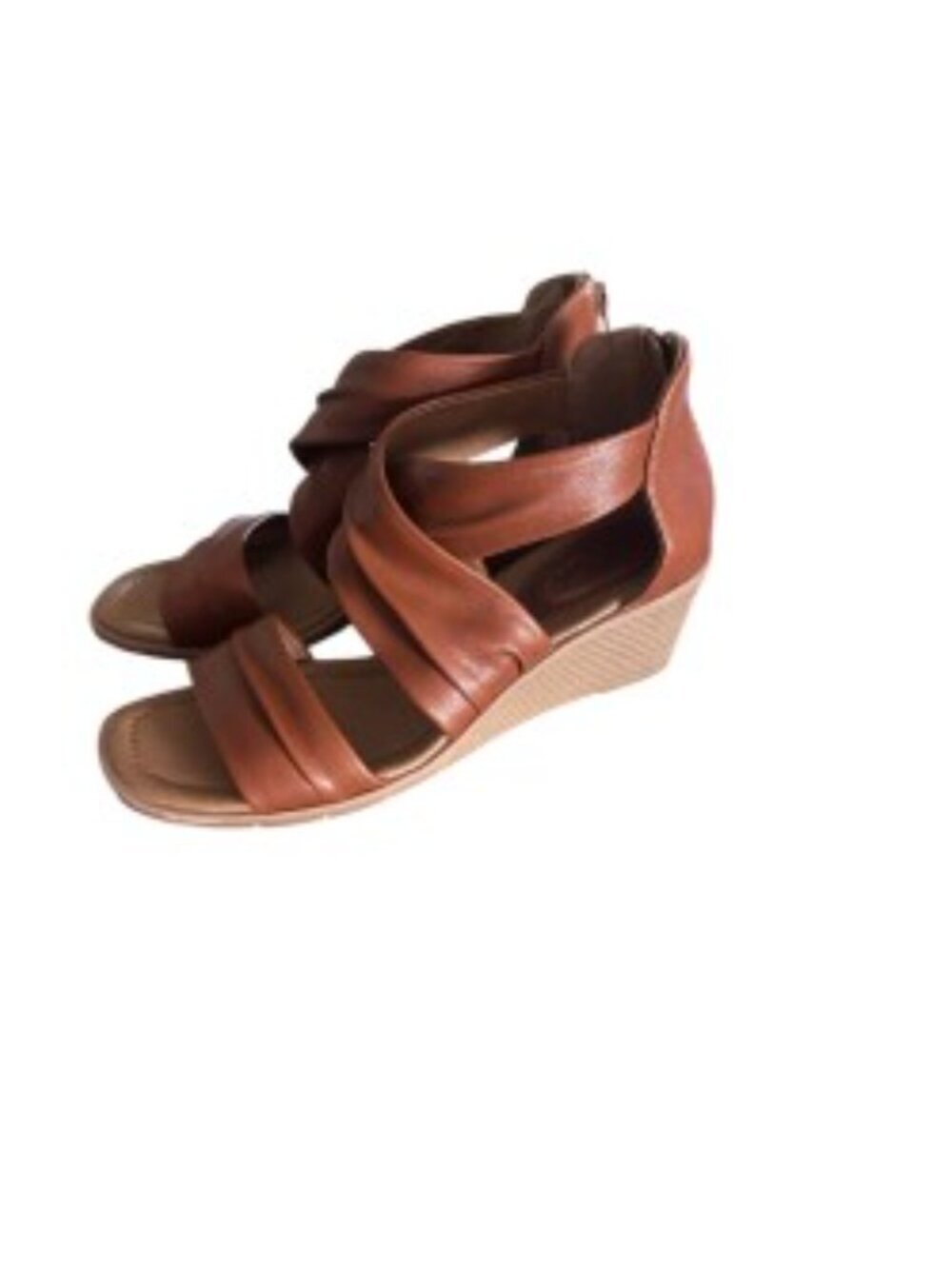 Eurosoft by Sofft Ginnifer Brown Wedge Sandal 8